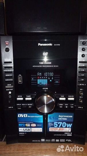 Panasonic SA-VK760 и Samsung MAX KJ610