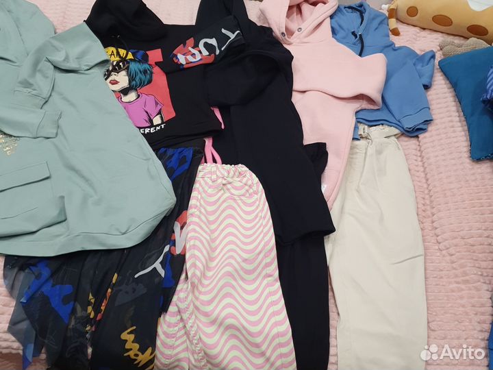 Вещи пакетом на девочку