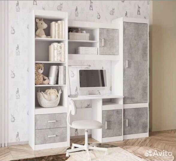 Стенка в детскую Паскаль со столом