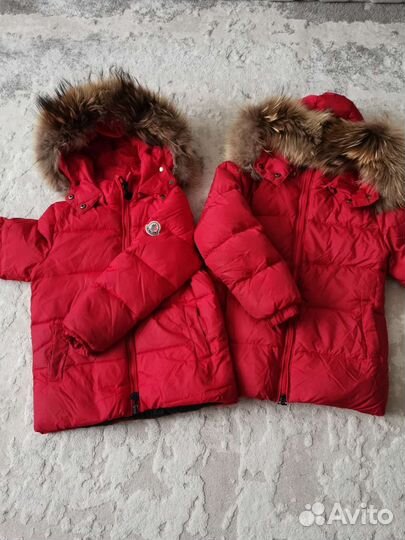 Пуховик Moncler для девочки 110-116