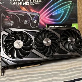 Видеокарта rtx 3070ti ROG strix