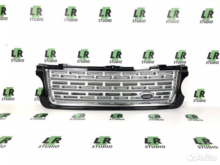 Решетка Range Rover 2010-2012 в стиле 2013 черные