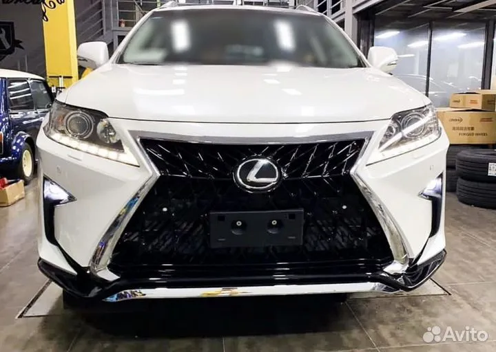 Lexus RX 2009-2014 Бампер Стиль 2017+ TRD A6NY3