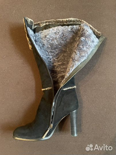 Сапоги женские зимние Corso Como (нат.замша)