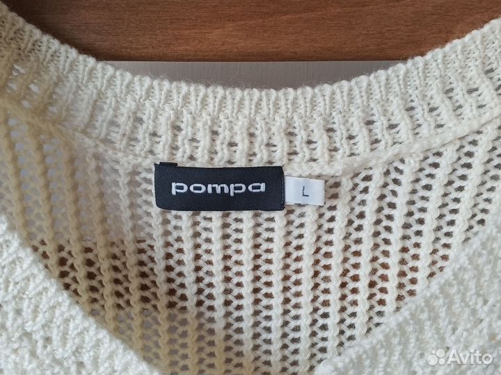 Джемпер вязаный шерсть Pompa S / M