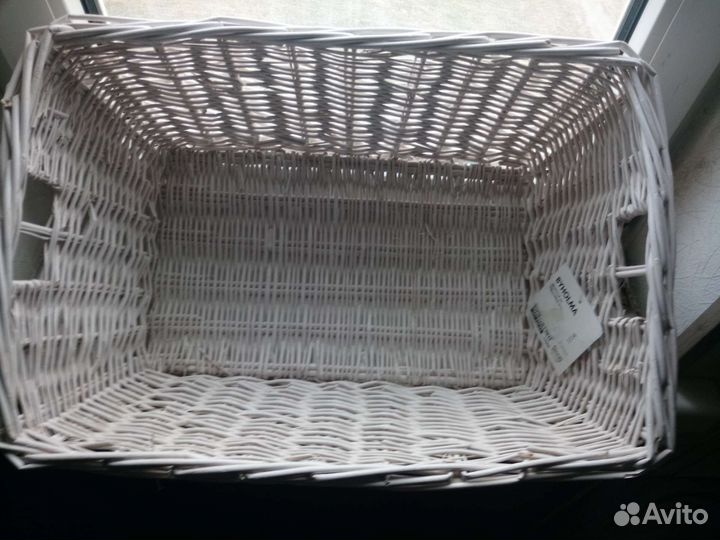 Byholma-Корзина Плетенная-Ручная работа-Икеа