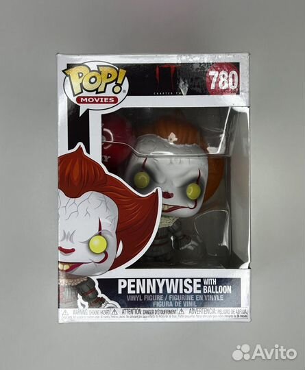 Экшн-фигурка Funko POP Pennywise IT Пеннивайз