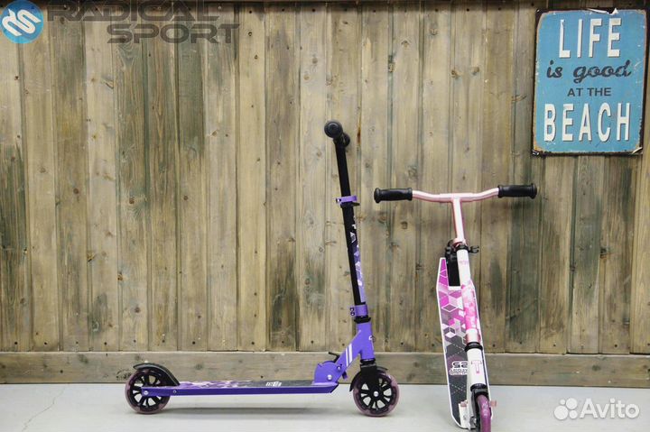 Складной самокат Tech team 125 r
