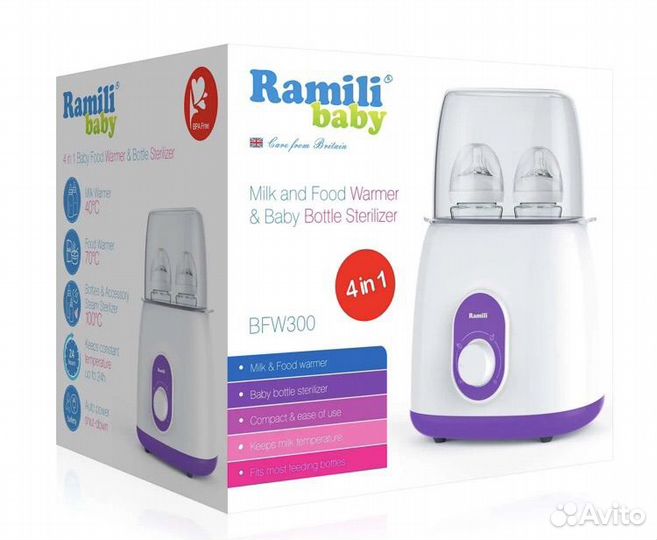 Подогреватель и стерилизатор Ramili Baby BFW300