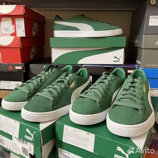 Puma Suede Classic XXI Green новые оригинал много