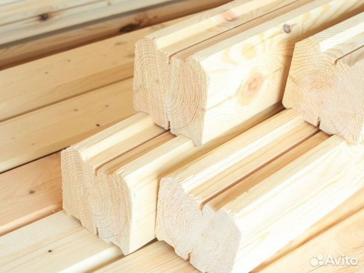 Брус профилированный 150 х 100х 6000