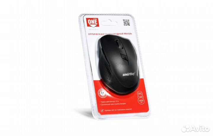 Мышь беспроводная Smartbuy ONE 602AG черная