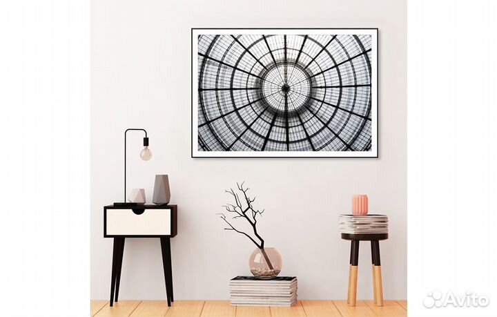 Постер «Круглый купол» (67 х 97 см) Ангстрем