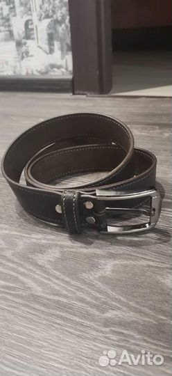 Мужской кожаный ремень
