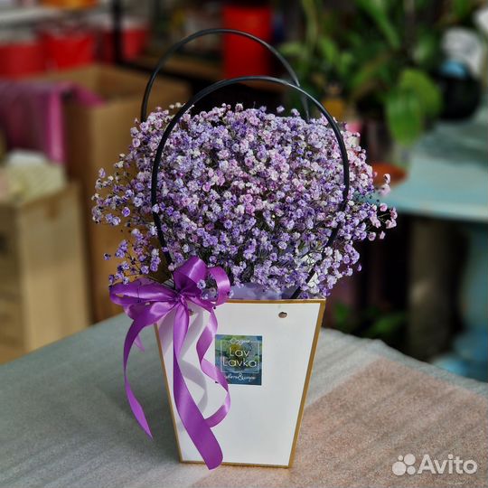 Букет из гипсофилы