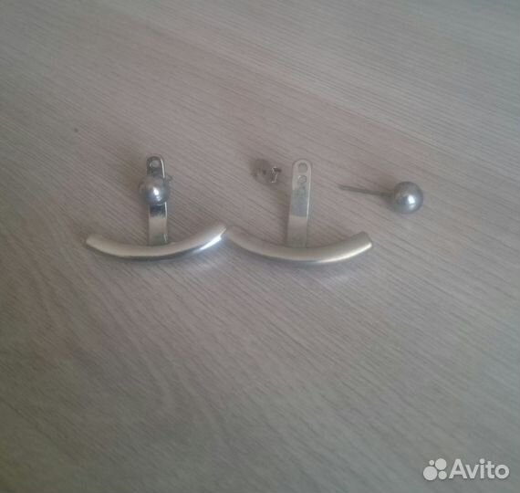 Серьги серебряные