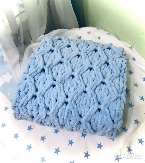 Плюшевый детский плед