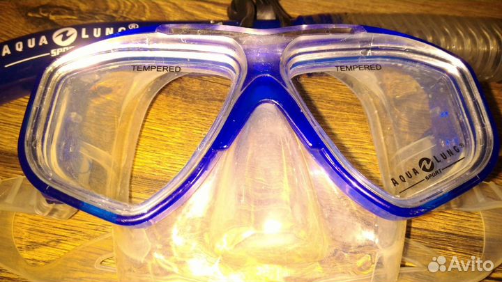 Маска трубка Aqua Lung для подводного плавания