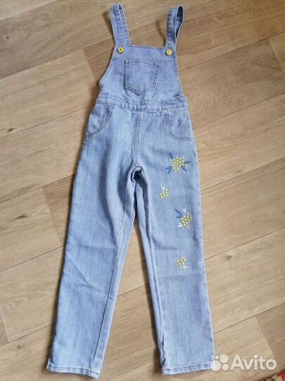 Вещи на девочку, комбез/джинсовый/джинсы/ветровка