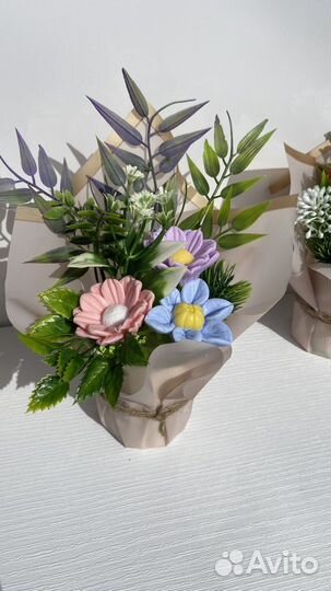 Букеты из мыла