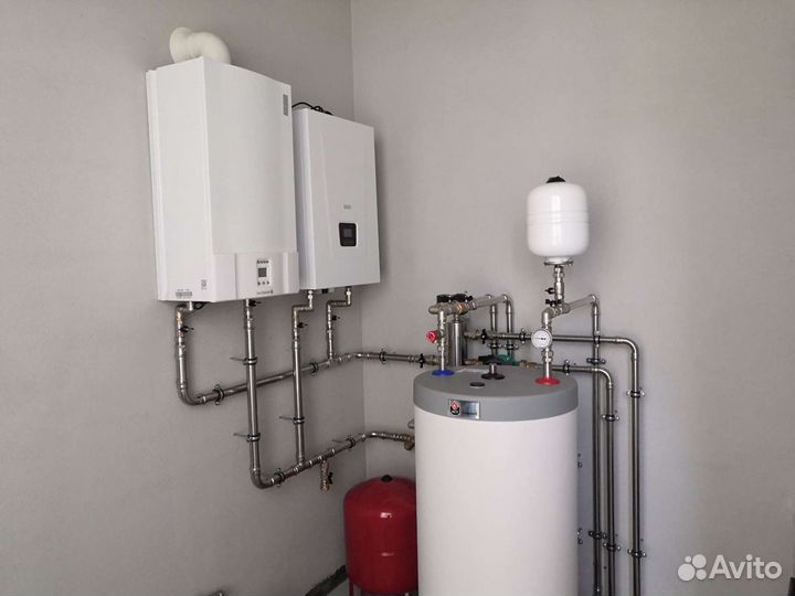 Монтаж систем отопления, водоснабжения, теплый пол