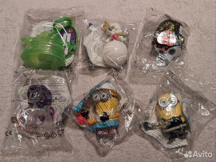 Игрушки из Макдональдс / Бургер кинг