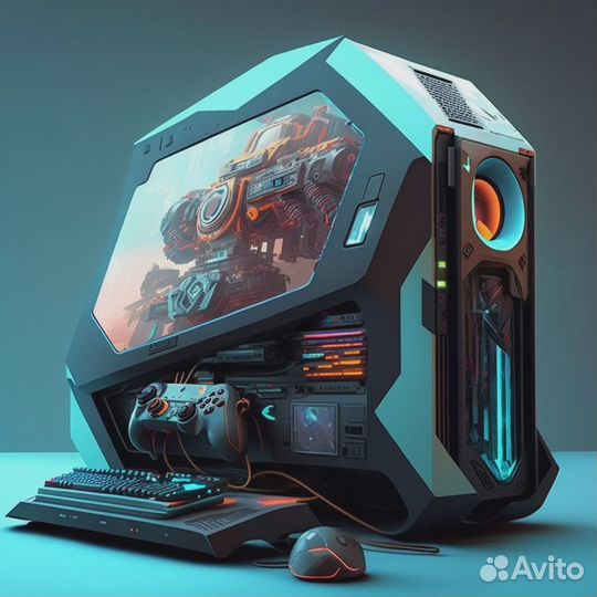 Игровой пк Ryzen 5 4500/ RTX 3060 12GB/ 16GB/500GB
