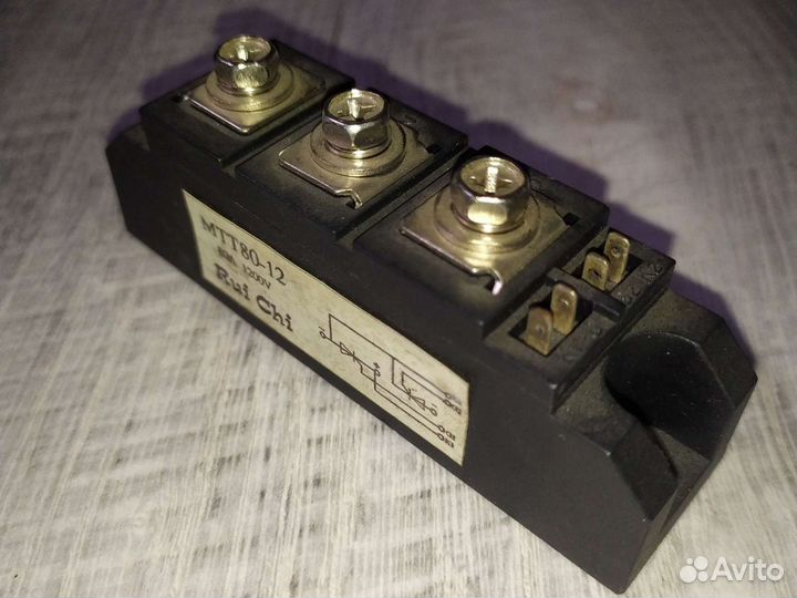 Модуль тиристорный MTT-80-12 80A 1200V
