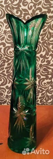 Ваза хрустальная