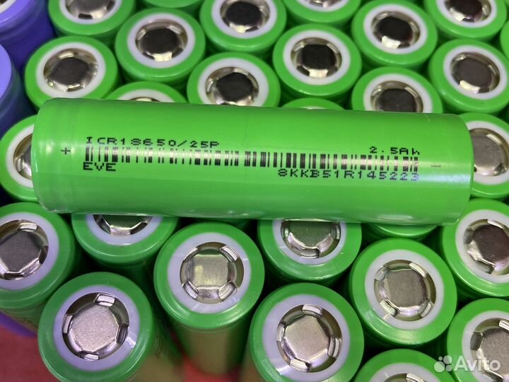Высокотоковый Аккумулятор 18650 EVE 2500mah