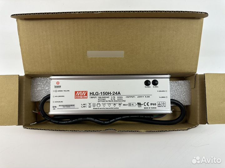 Блок питания для LED (сведодиодных лент) 24V