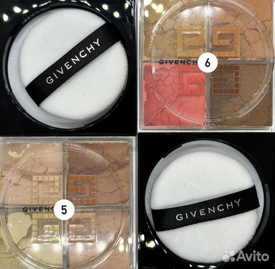 Рассыпчатая пудра givenchy Prisme Libre 6 видов