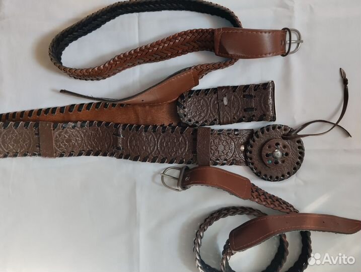 Ремень женский кожаный