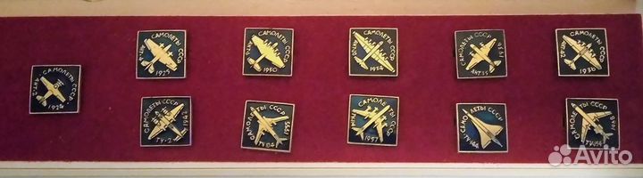 Сувенирные наборы значков СССР - 3