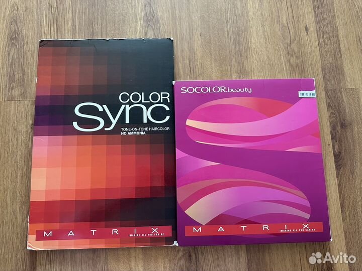Палитра красок для волос Matrix