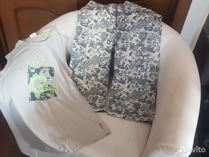 Шорты и рубашки для мальчиков б/у в отличном состо