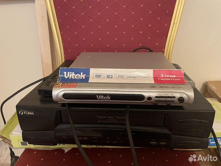 DVD плеер и видеомагнитофон Funai