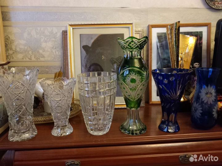 Ваза хрустальная СССР