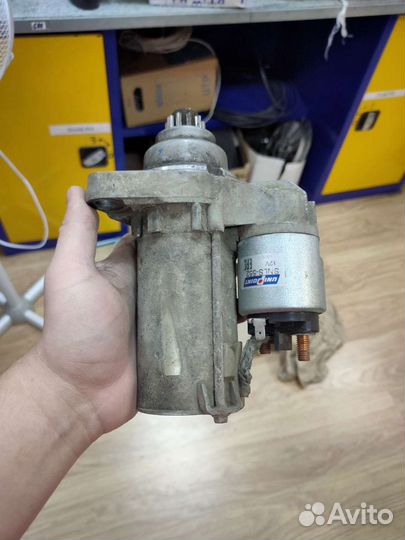 Стартер фабия2 поло 1.4 bxw