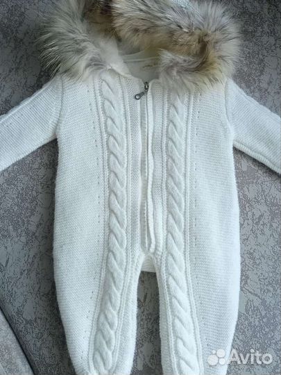 Зимний комбинезон до 9 мес