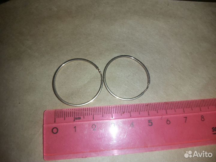 Золотые серьги