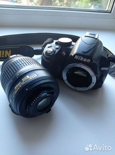 Зеркальный фотоаппарат nikon d3100