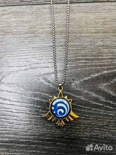 Кулон аниме геншин глаз бога