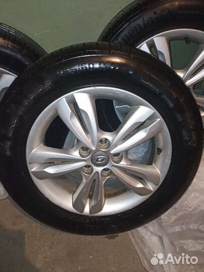 Комплект летних колес r17 continental