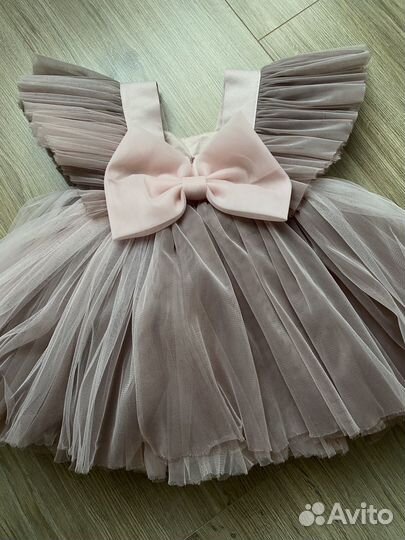 Нарядное платье для девочки 1 годик 80