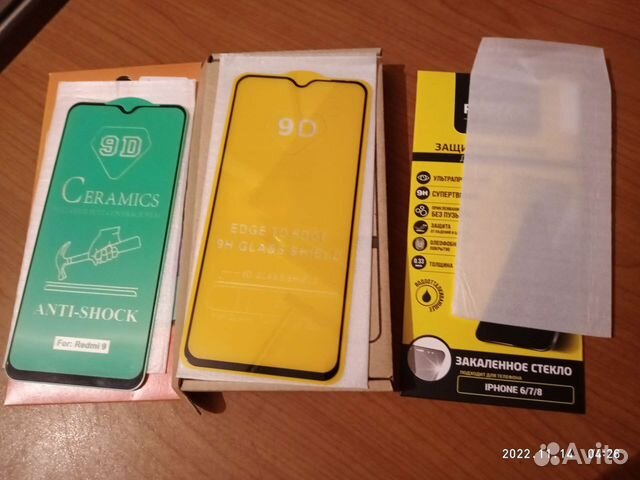 З. стекло iPhone 6/7/8 /Honor 9x/y9s/psmart pro