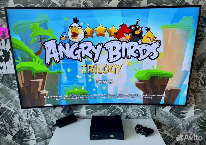 XBox 360 Slim + 130 игр + freeboot