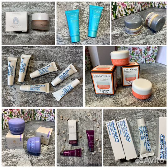Кремы для лица, бальзам для губ в ассортименте