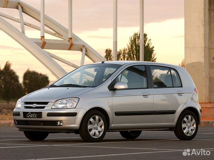 Лобовое стекло на Hyundai Getz 02-11г
