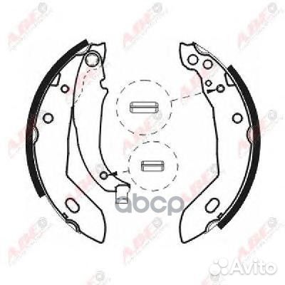 Колодки тормозные задние (барабаны) C0P003ABE ABE